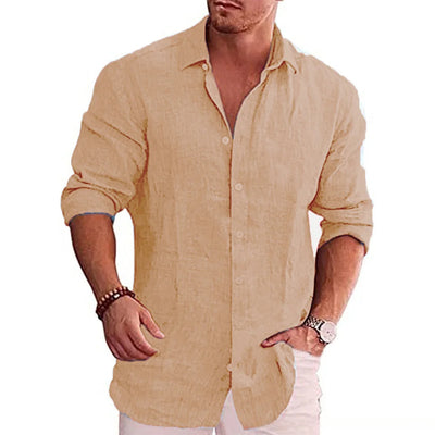 Hugo™ | Stylish and Versatile Linen Shirt