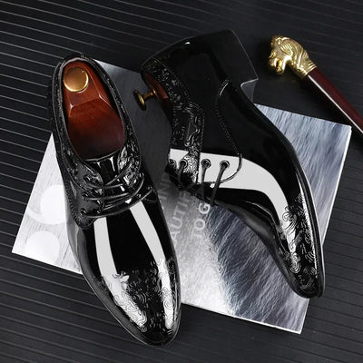 Philip Barrington Leather Oxford Shoes