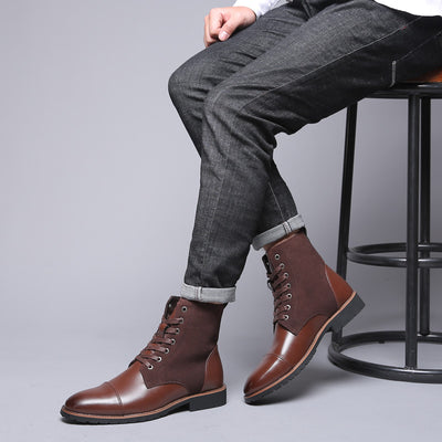 Rupert Langley Leather Dress Boots