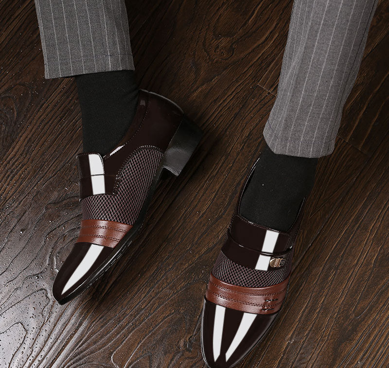 Simon Montague Leather Dress Shoes