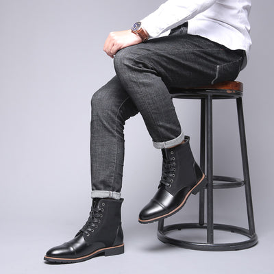 Rupert Langley Leather Dress Boots