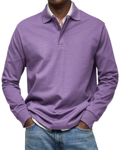 Alexander™ | Long Sleeve Casual Polo