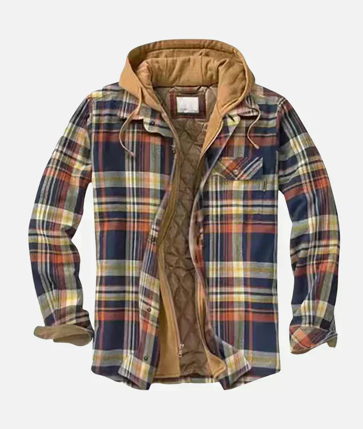 Allen – Check Patchwork Jacket