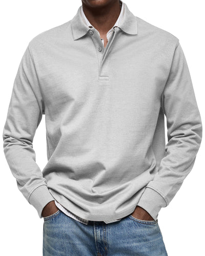 Alexander™ | Long Sleeve Casual Polo