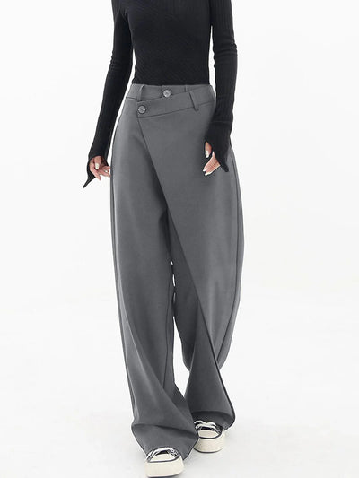 Claire™ | Asymmetric Baggy Trousers