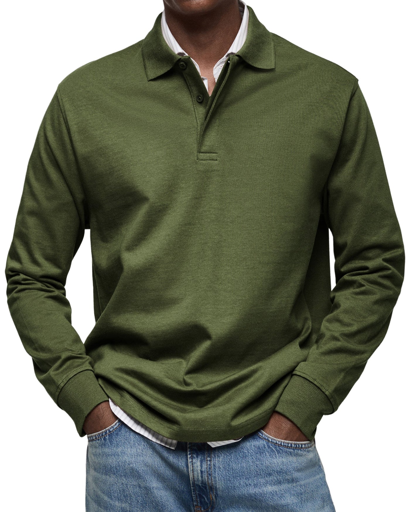 Alexander™ | Long Sleeve Casual Polo