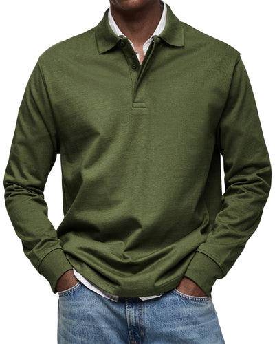 Alexander™ | Long Sleeve Casual Polo