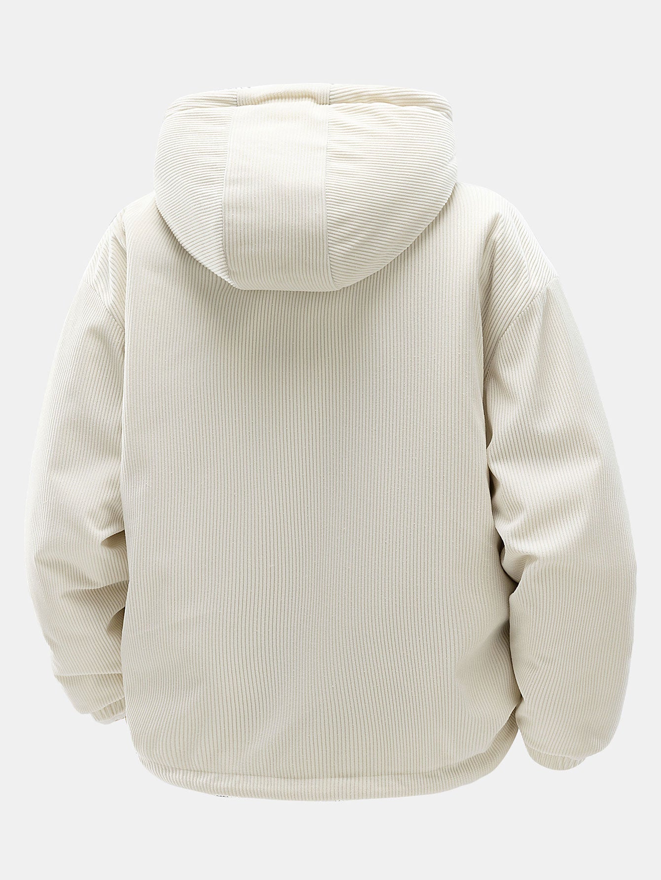 Teddy Corduroy Reversible Hooded Jacket