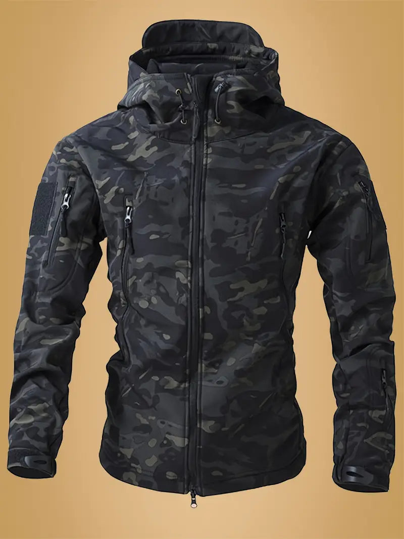 Jeffrey | Army Jumper with High Collar