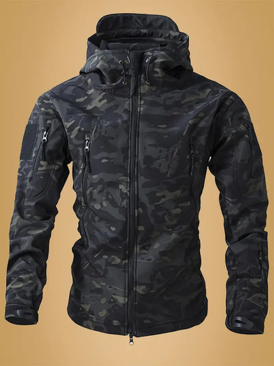 Jeffrey | Army Jumper with High Collar