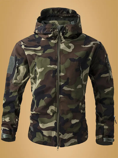 Jeffrey | Army Jumper with High Collar