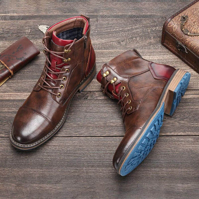 ELDRICH — Oxford Leather Boots