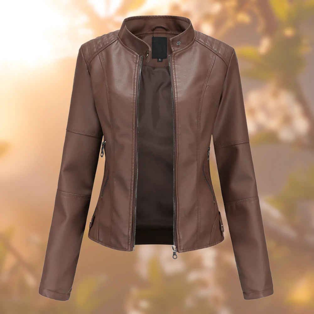 Vivienne™ | Leather Jacket