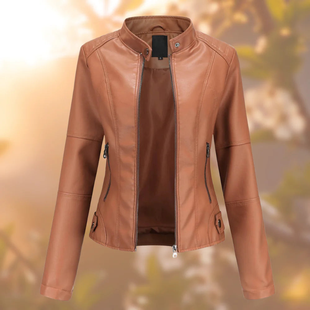 Vivienne™ | Leather Jacket