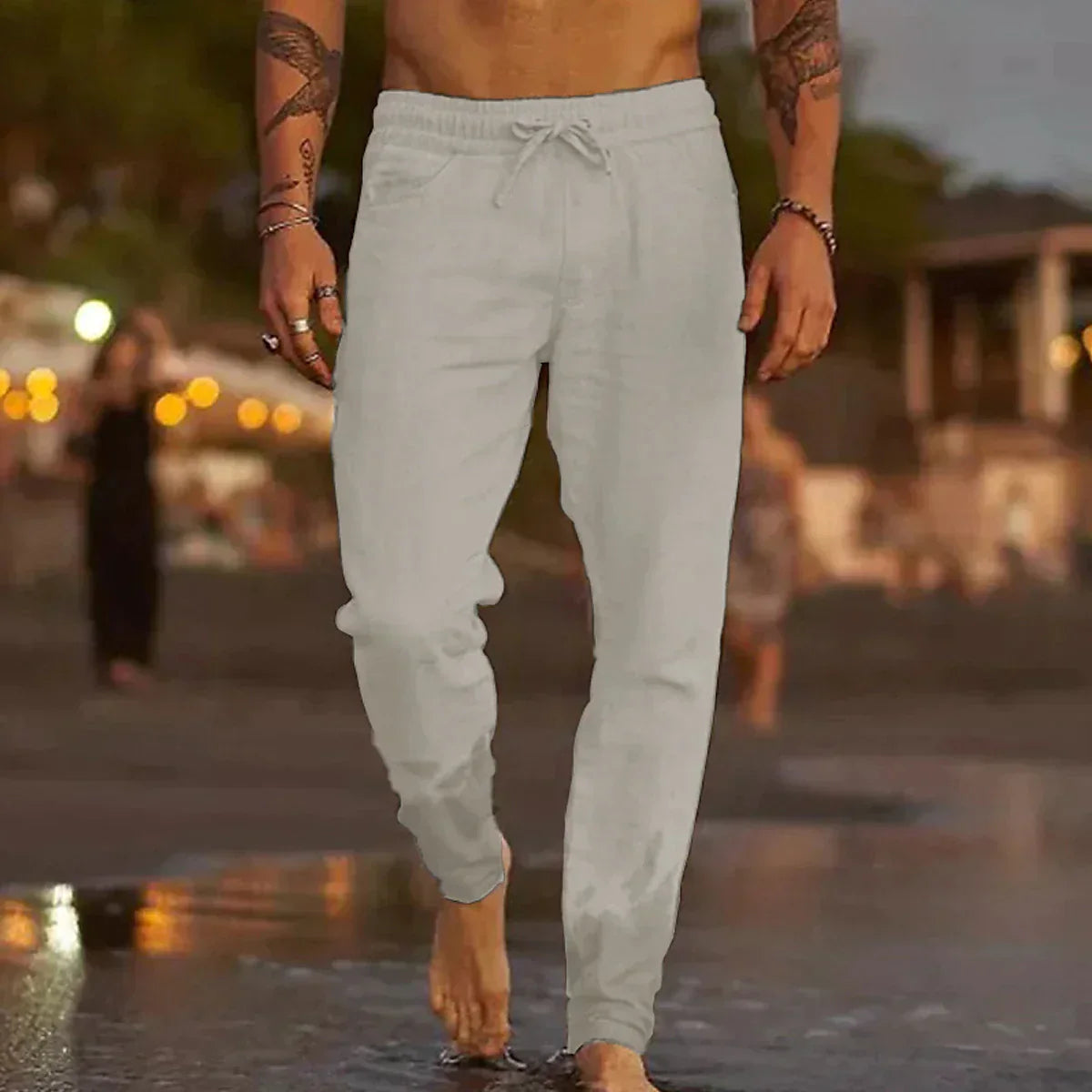 Elric Slim-Fit Casual Trousers