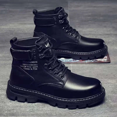 Benjamin High Top Leather Winter Boots