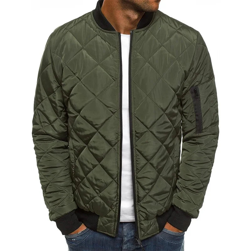 Dale™ | Men's Jacket with Diamond Pattern