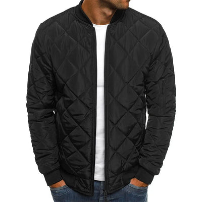 Dale™ | Men's Jacket with Diamond Pattern