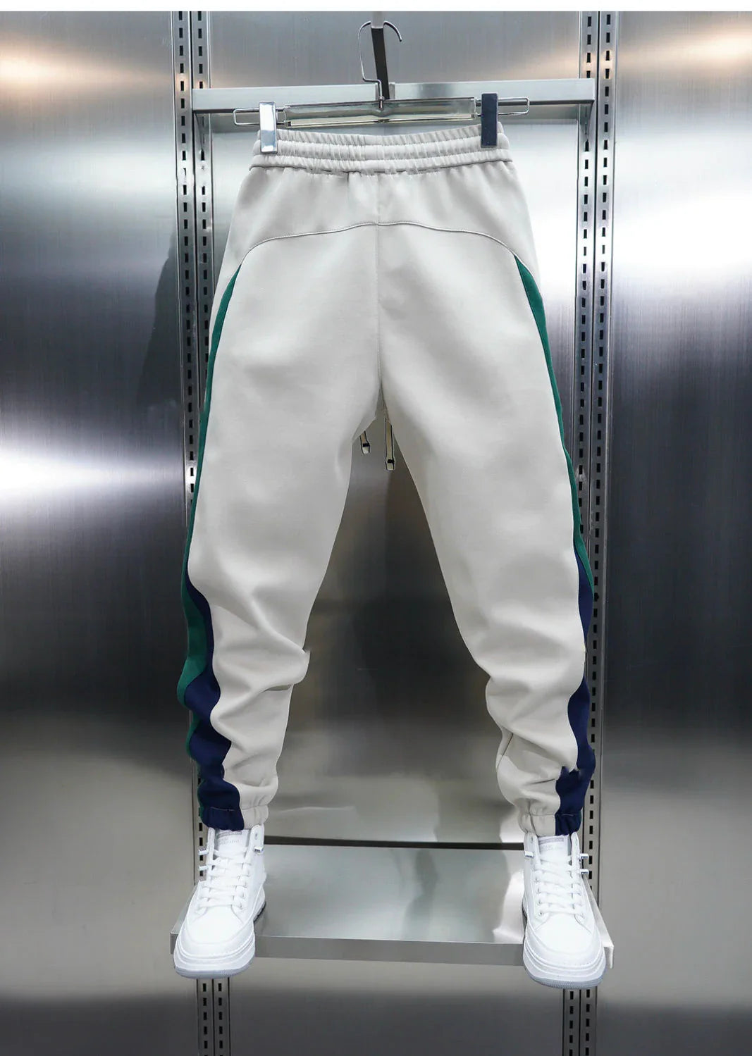 Ashton™ | Trendy Contrast Striped Trousers