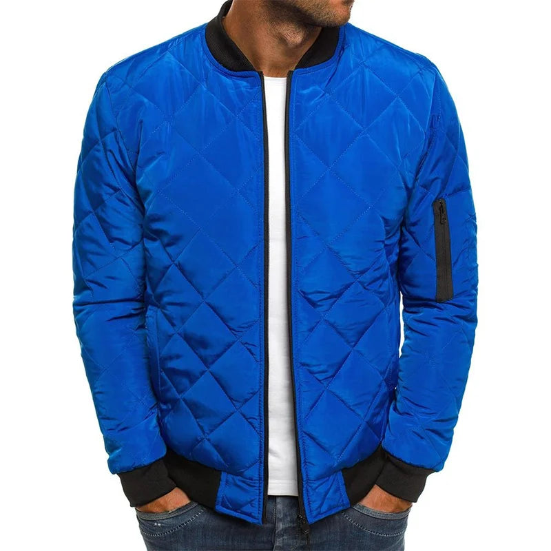 Dale™ | Men's Jacket with Diamond Pattern