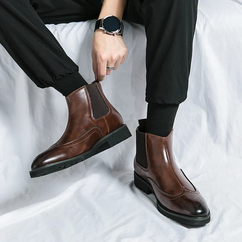 Dominic Hartwell Chelsea Leather Boots