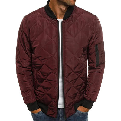 Dale™ | Men's Jacket with Diamond Pattern