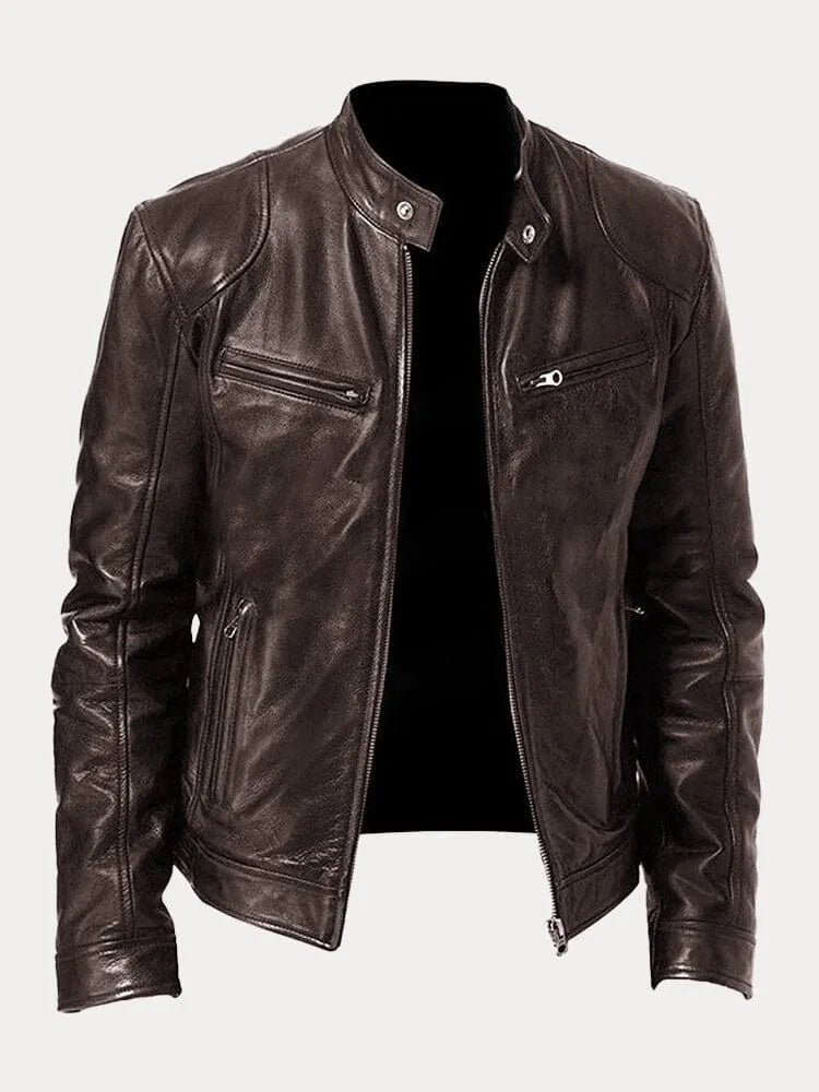 Roger™ | Casual Leather Jacket