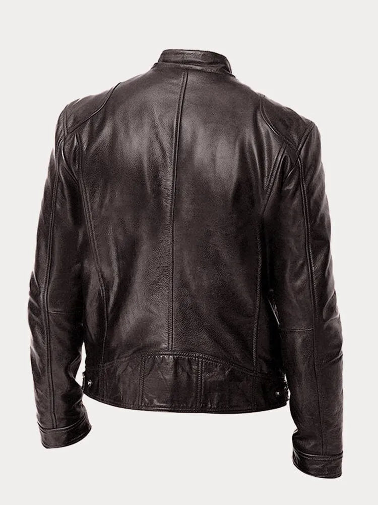 Roger™ | Casual Leather Jacket