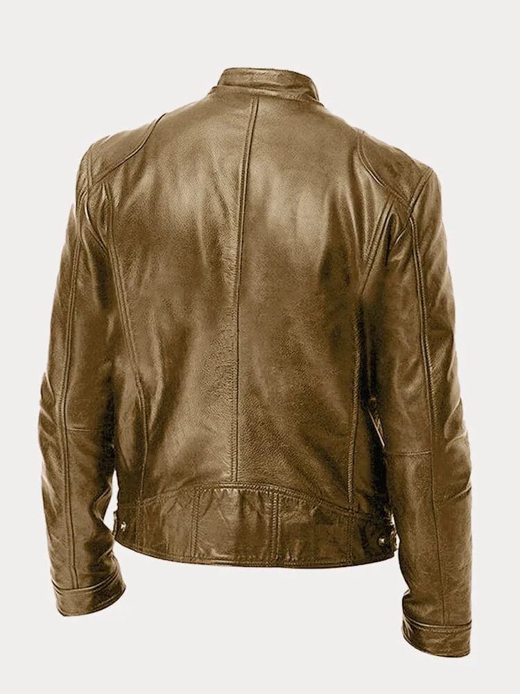 Roger™ | Casual Leather Jacket