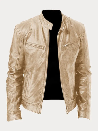 Roger™ | Casual Leather Jacket