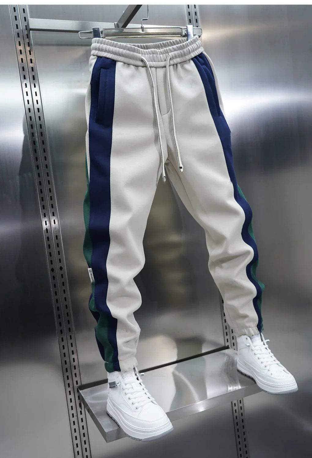 Ashton™ | Trendy Contrast Striped Trousers