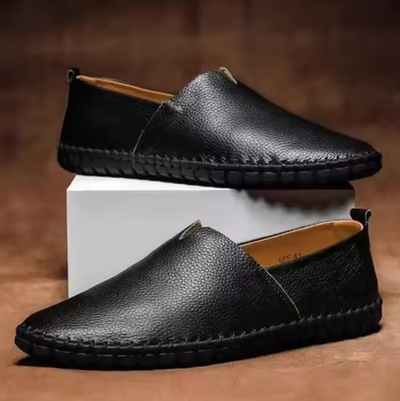 MASSIMO LEATHER LOAFERS