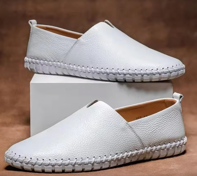 MASSIMO LEATHER LOAFERS