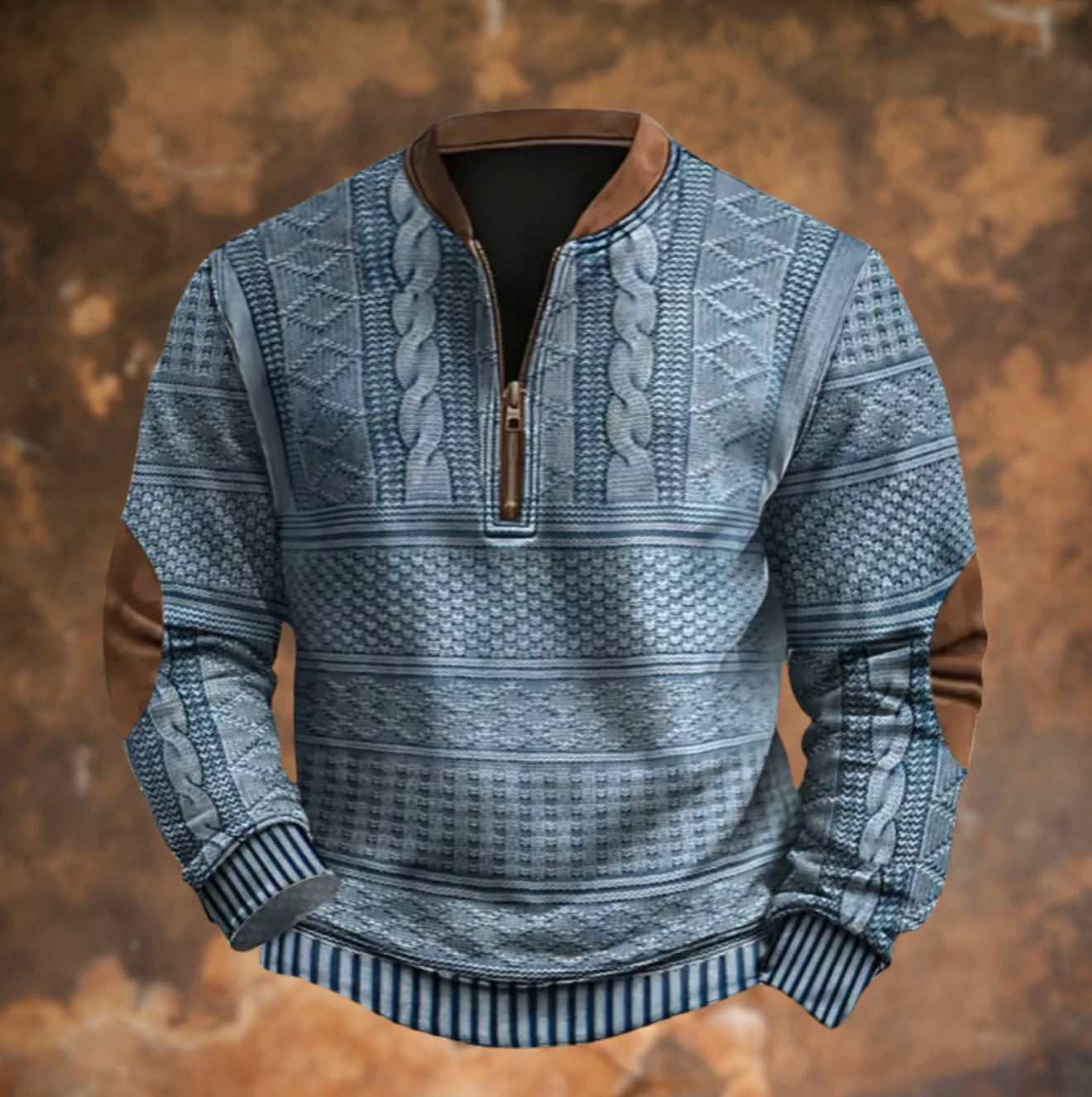 William™ | Retro Zip-Up Sweatshirt