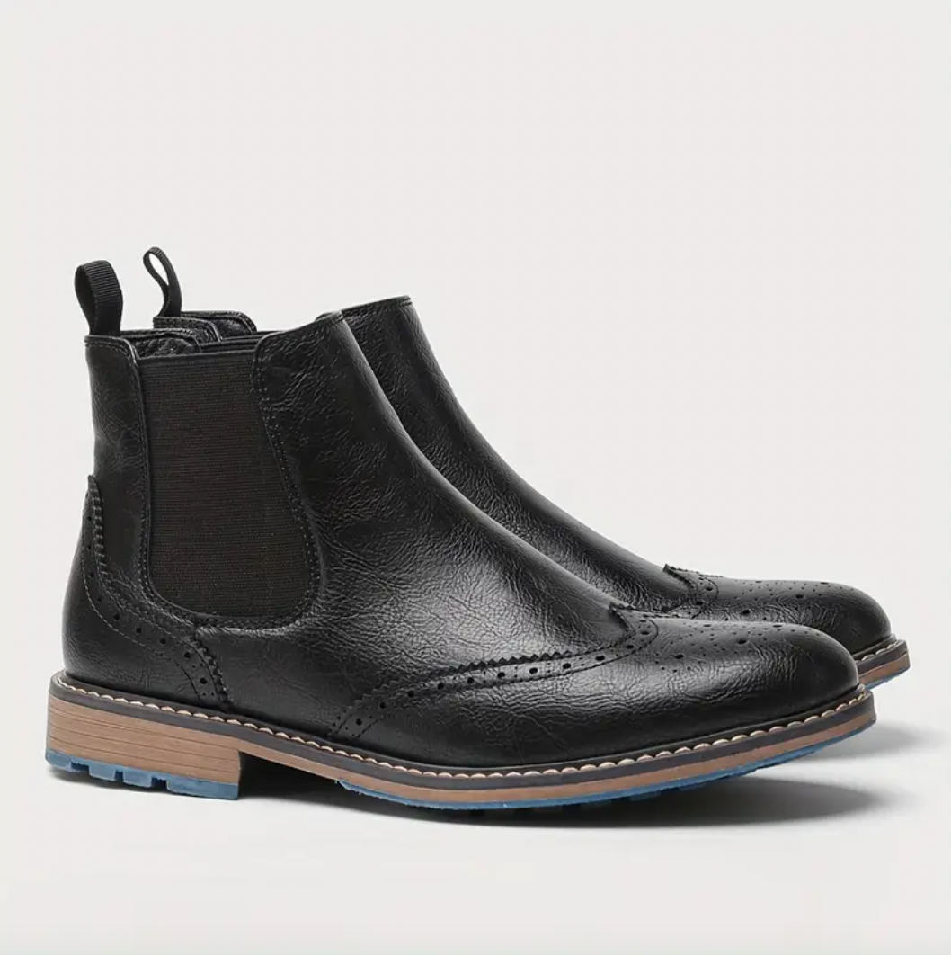 Bradford Williams Brogue Chelsea Boots