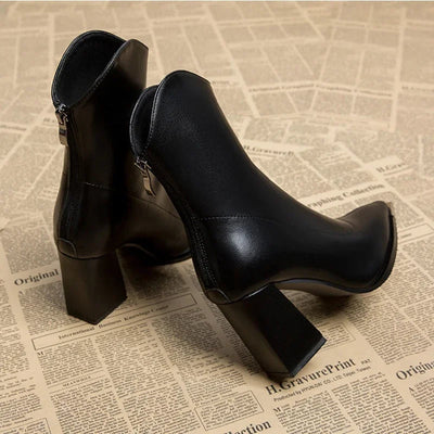 Chloe | Chrome Tip Chelsea Boots