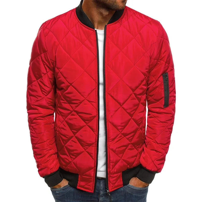 Dale™ | Men's Jacket with Diamond Pattern