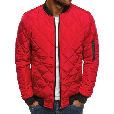 Dale™ | Men's Jacket with Diamond Pattern
