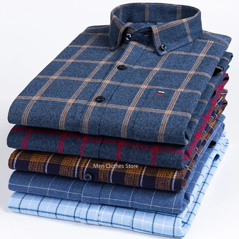 Everett™ | Classic Cotton Plaid Shirt