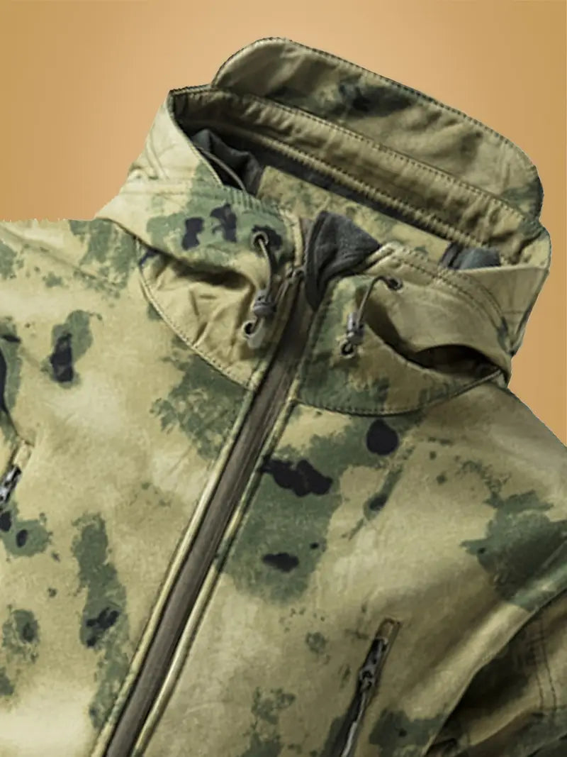 Jeffrey | Army Jumper with High Collar