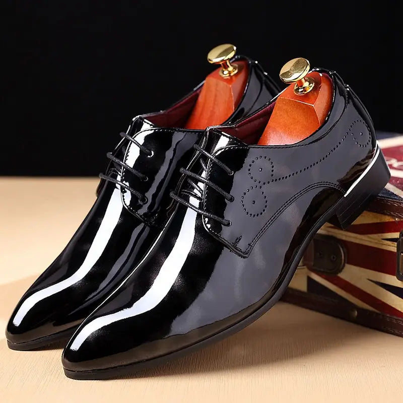 Charles Prescott Glossy Oxford Shoes