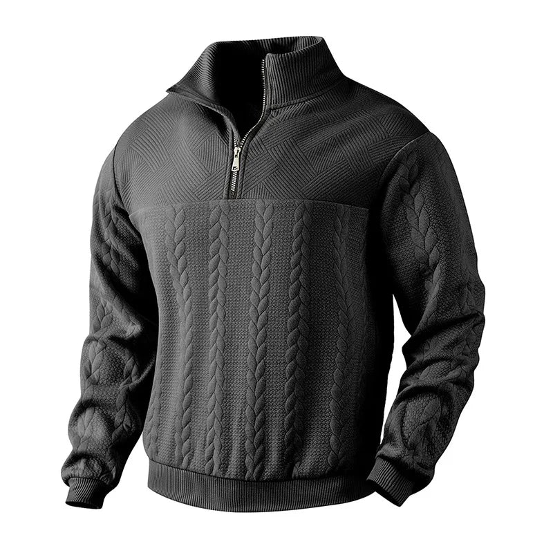 Alfred™ | Quarter Zip-Up Sweater