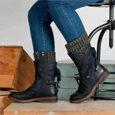Avery™ | Stylish Lined Winter Boots