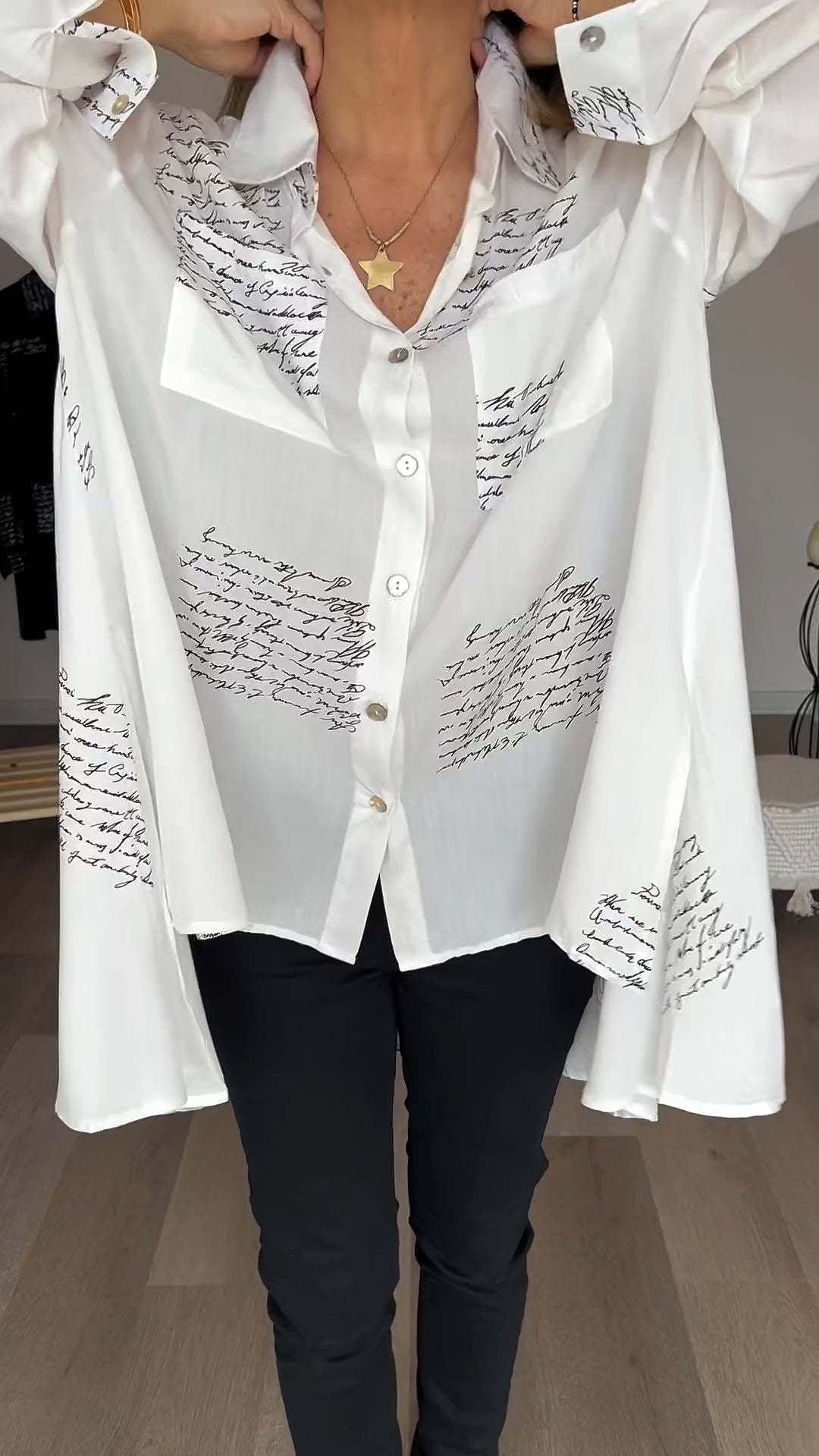 Sofia | Oversized Women's Shirt
