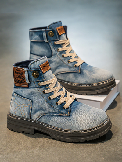 Wilford & Co. Denim Boots