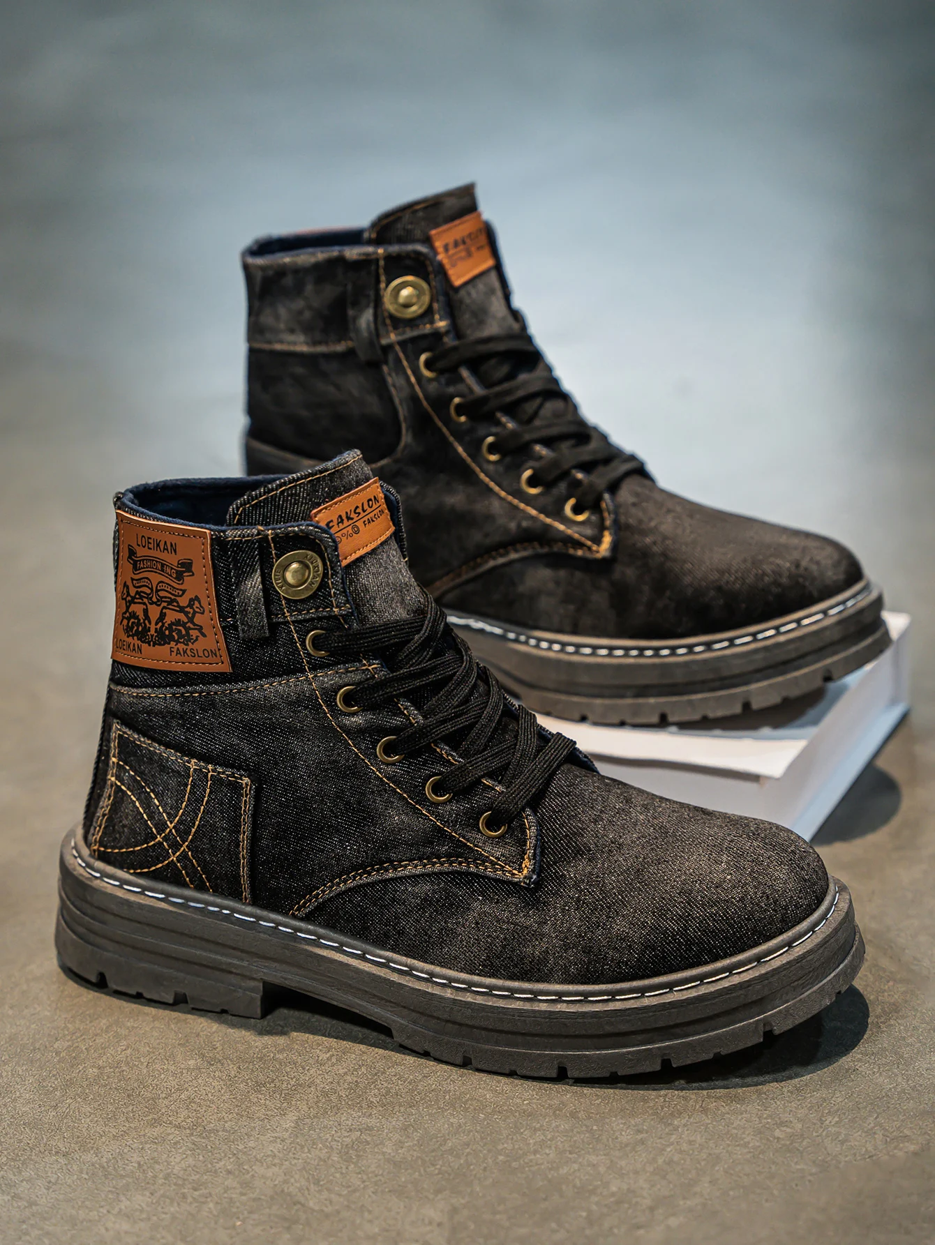 Wilford & Co. Denim Boots
