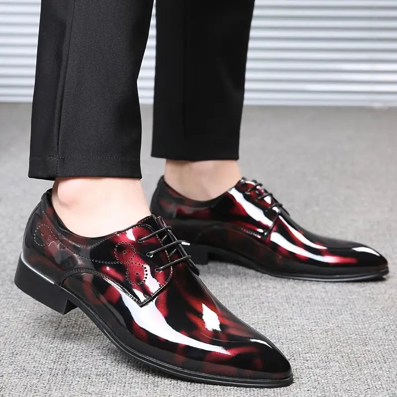 Charles Prescott Glossy Oxford Shoes