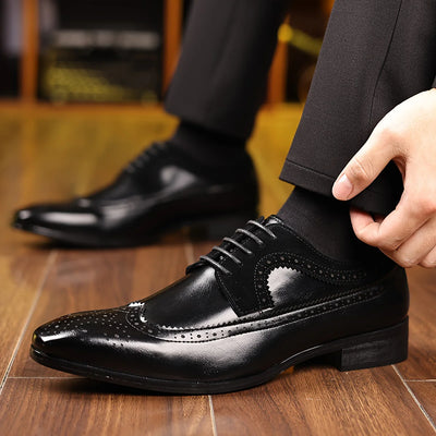 Alexander Prescott Leather Dress Shoes