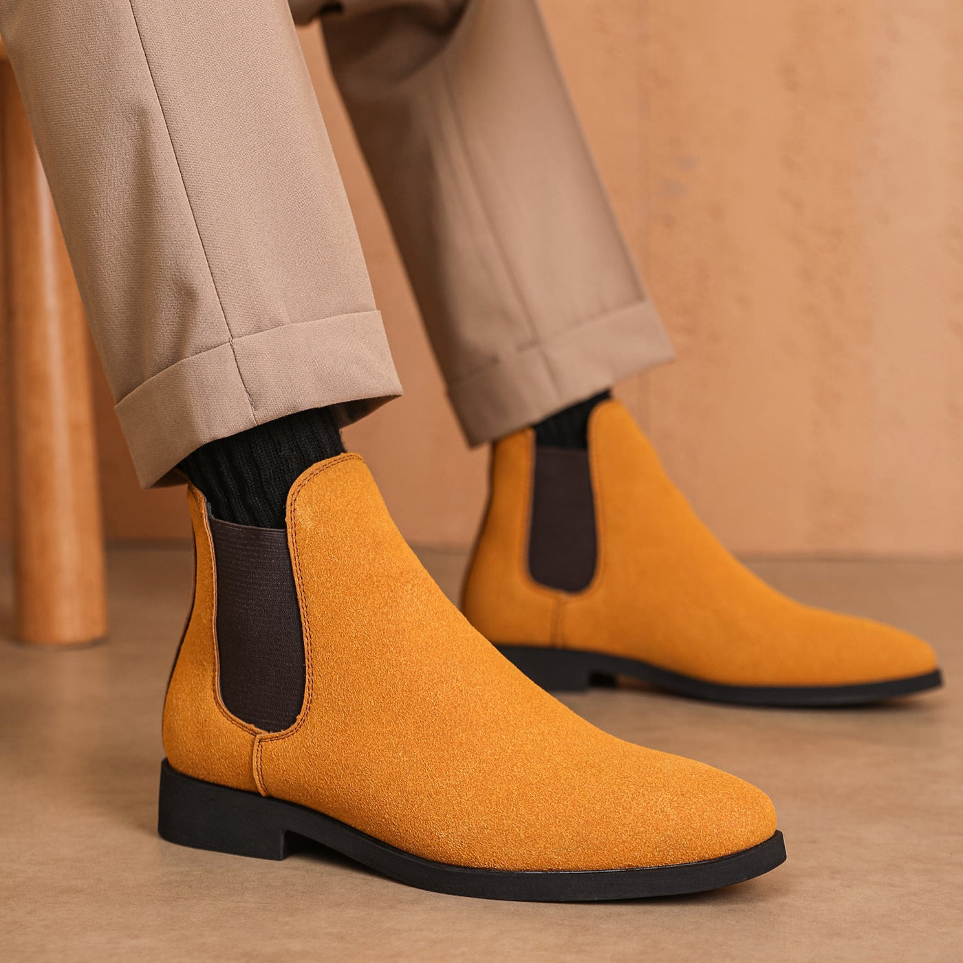 Frederick Carmichael chelsea leather boots