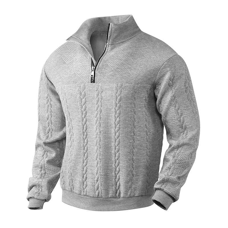 Alfred™ | Quarter Zip-Up Sweater